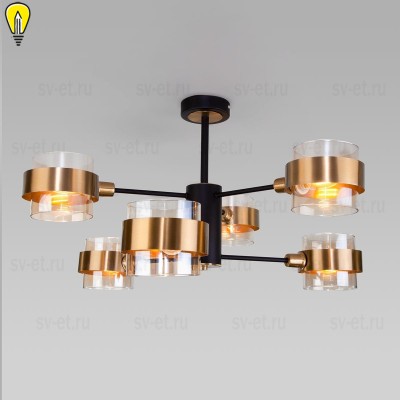 Потолочная люстра Eurosvet Arcada 70127/6 черный