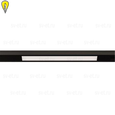 Трековый светодиодный светильник Arte Lamp Optima A7283PL-1BK