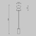 Напольный светильник (торшер) Maytoni MOD178FL-L11G3K