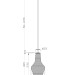 Подвесной светильник Maytoni P054PL-01B1