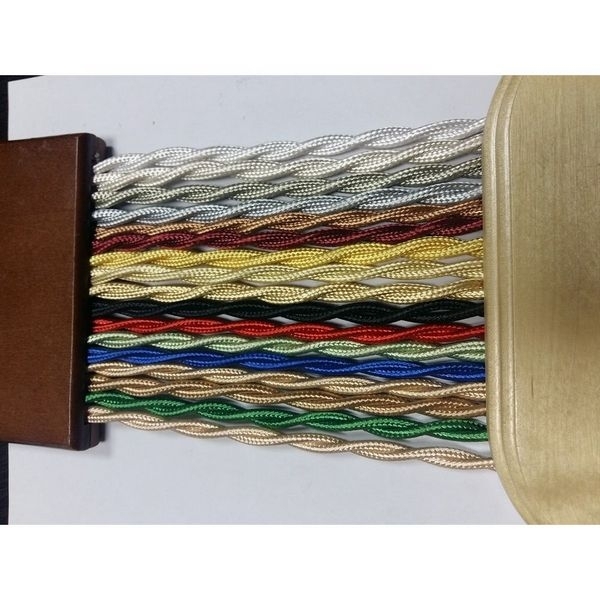 Текстильный витой кабель
